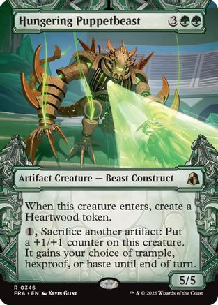 Hungering Puppetbeast (Sculptor's Stronghold Showcase) (346) - Reality Fracture