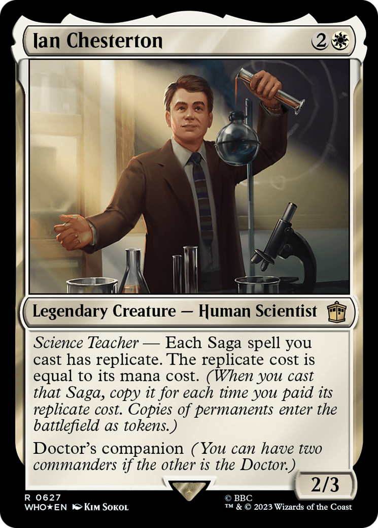 Ian Chesterton (627) Surge Foil - Doctor Who
