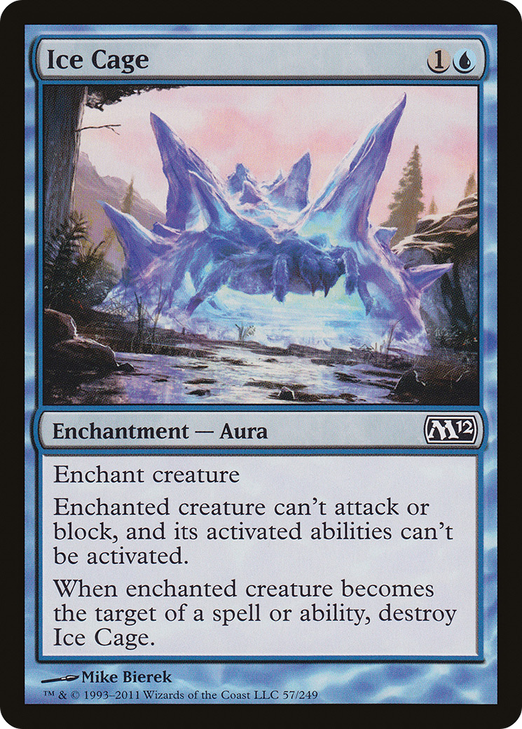 Ice Cage (057) Foil - Magic 2012