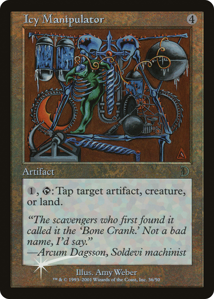 Icy Manipulator (036) Foil - Deckmasters