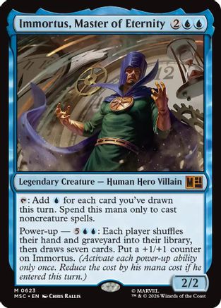 Immortus, Master of Eternity (623) Foil - Commander: Marvel Super Heroes