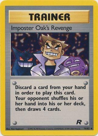 Imposter Oak's Revenge (76) (Unlimited) - Team Rocket