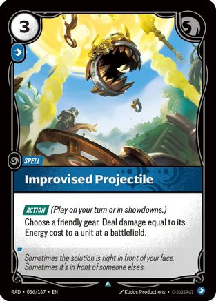 Improvised Projectile (056) Foil - Radiance