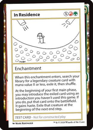 In Residence (null) - Mystery Booster: Convention Edition Exclusives