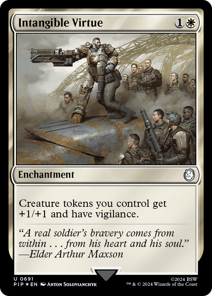Intangible Virtue (691) Surge Foil - Fallout