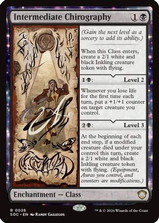 Intermediate Chirography (026) - Commander: Secrets of Strixhaven