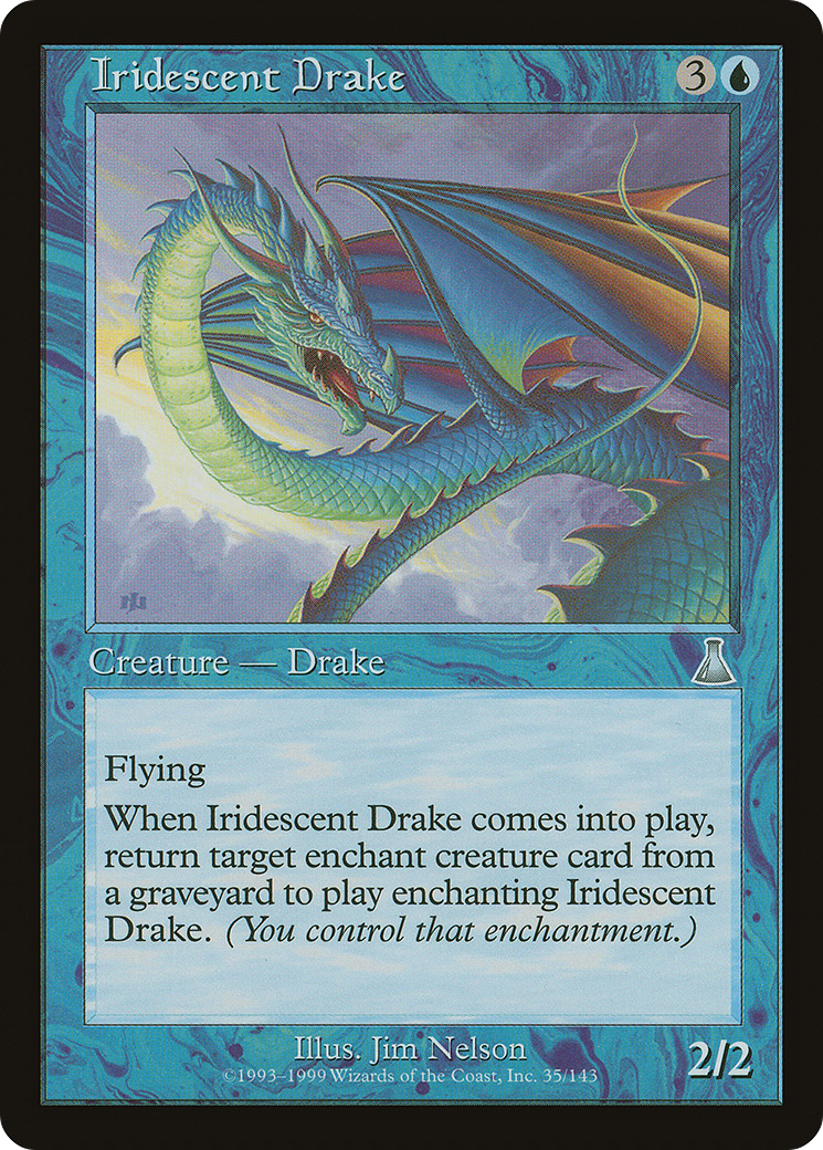 Iridescent Drake (035) Foil - Urza's Destiny