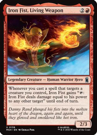 Iron Fist, Living Weapon (138) - Marvel Super Heroes