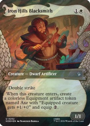 Iron Hills Blacksmith (Showcase) (252) Surge Foil - The Hobbit