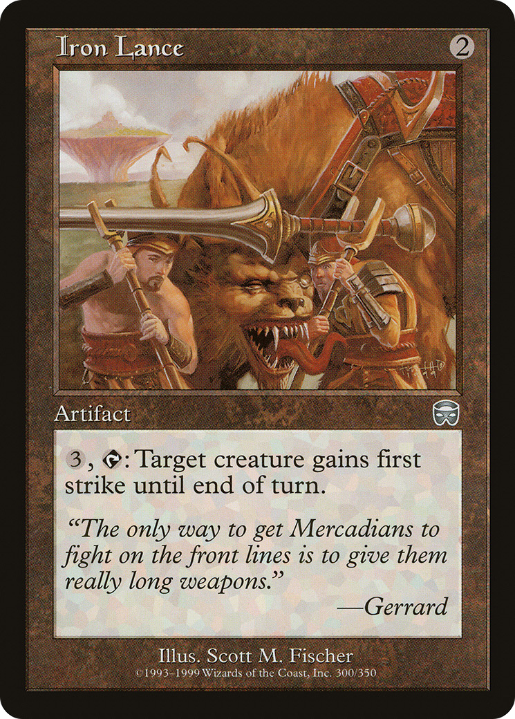 Iron Lance (300) - Mercadian Masques