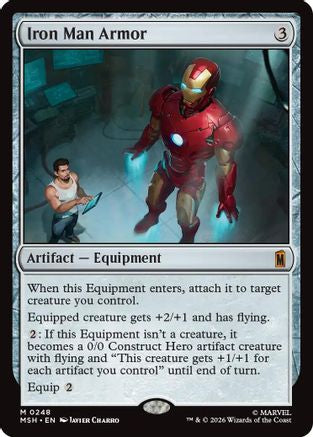 Iron Man Armor (248) Foil - Marvel Super Heroes