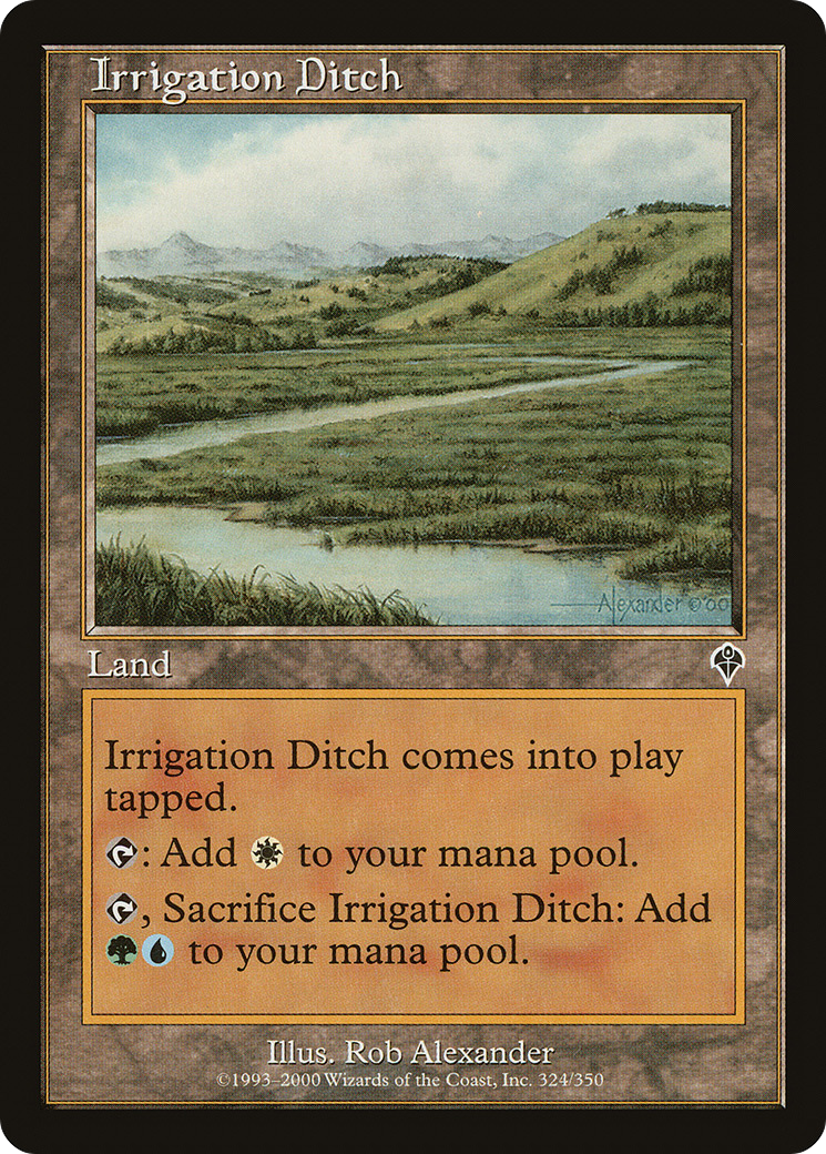 Irrigation Ditch (324) - Invasion