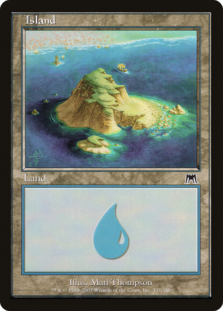 Island (337) Foil - Onslaught