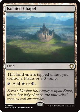 Isolated Chapel (382) - Commander: Secrets of Strixhaven