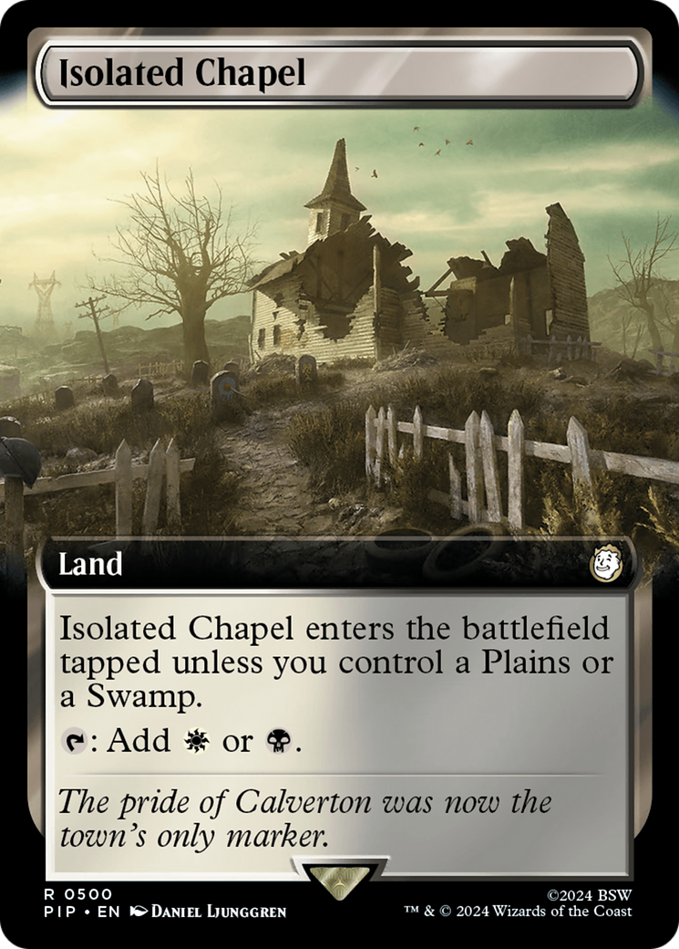 Isolated Chapel (Extended Art) (500) Foil - Fallout