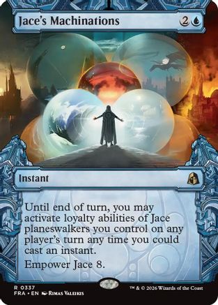 Jace's Machinations (Sculptor's Stronghold Showcase) (337) Foil - Reality Fracture
