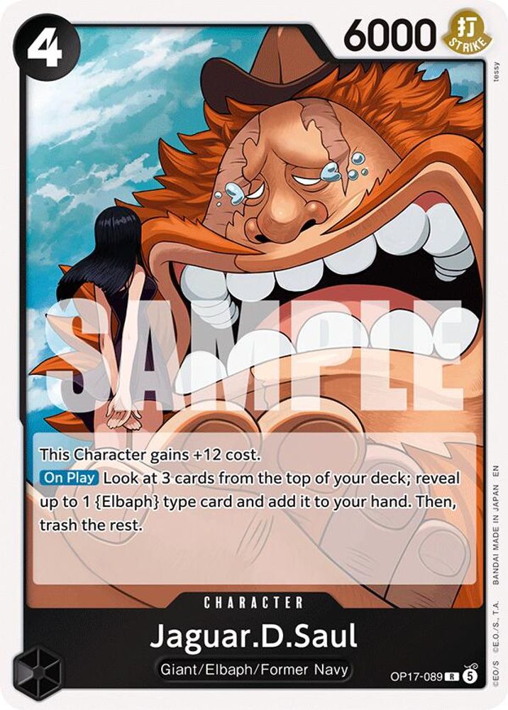 Jaguar.D.Saul (OP17-089) Foil