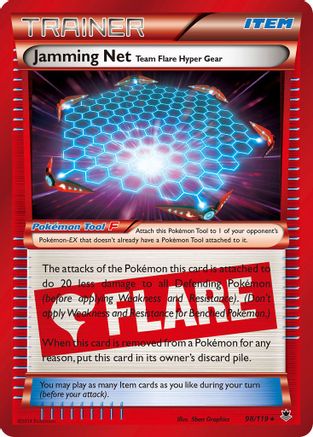 Jamming Net (98) Holofoil - Phantom Forces