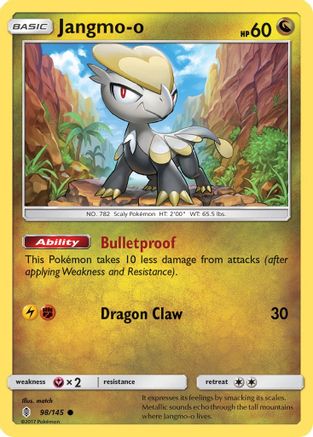 Jangmo-o (98) Reverse Holofoil - Guardians Rising