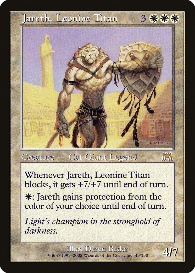 Jareth, Leonine Titan (043) - Onslaught