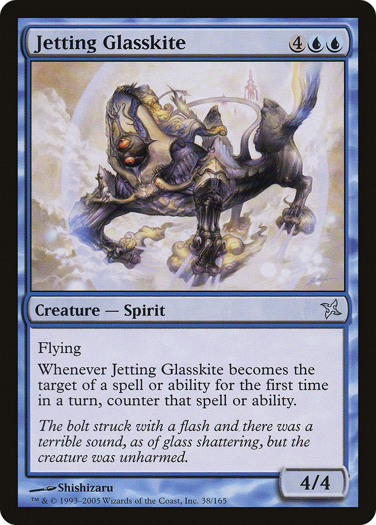 Jetting Glasskite (038) Foil - Betrayers of Kamigawa
