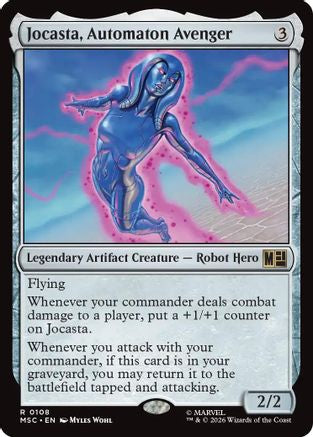 Jocasta, Automaton Avenger (108) - Commander: Marvel Super Heroes