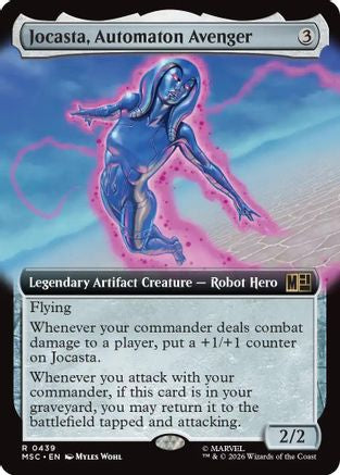 Jocasta, Automaton Avenger (Extended Art) (439) - Commander: Marvel Super Heroes