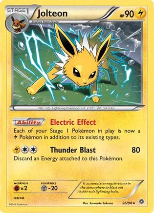 Jolteon (Cosmos Holo) (26) Holofoil - Miscellaneous Cards & Products