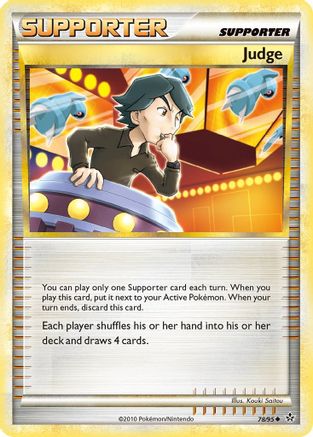 Judge (78) Reverse Holofoil - Unleashed