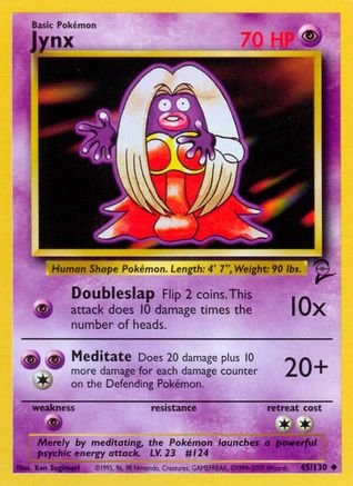 Jynx (45) - Base Set 2