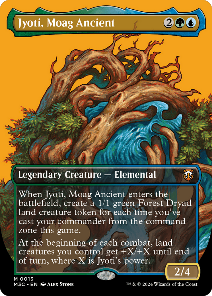 Jyoti, Moag Ancient (Borderless) (013) - Commander: Modern Horizons 3