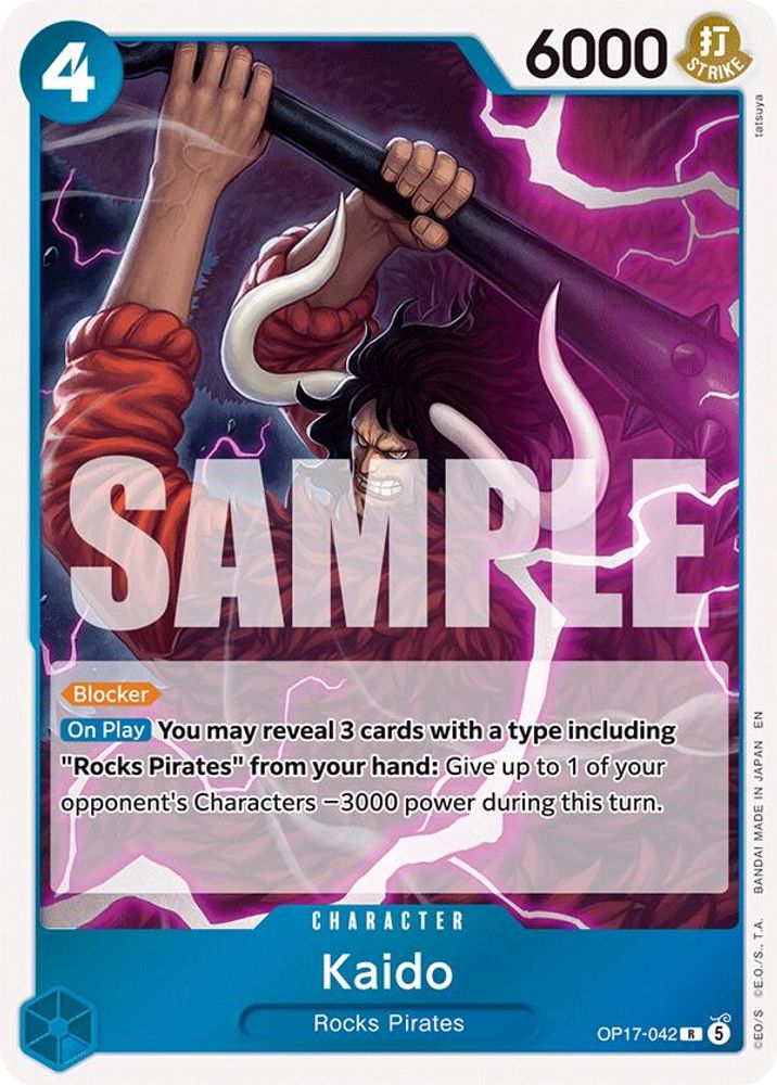 Kaido (OP17-042) Foil