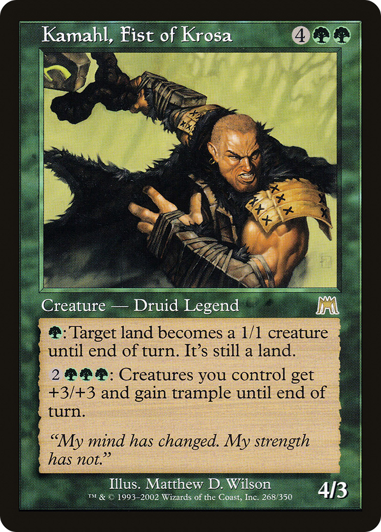 Kamahl, Fist of Krosa (268) - Onslaught