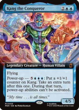Kang the Conqueror (Extended Art) (403) Foil - Marvel Super Heroes