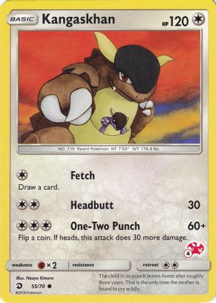 Kangaskhan (#4 Charizard) (55) - Battle Academy