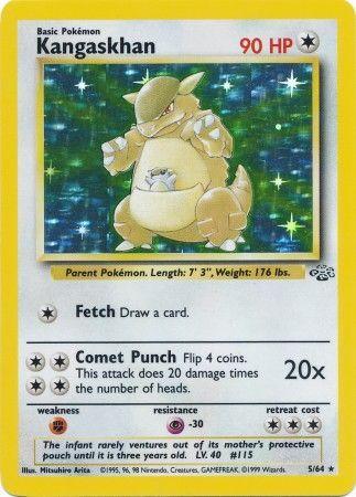 Kangaskhan (5) (Unlimited) Holofoil - Jungle