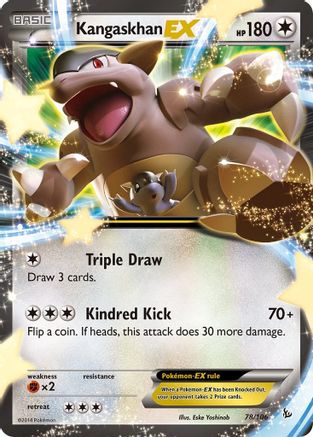 Kangaskhan EX (78) Holofoil - Flashfire