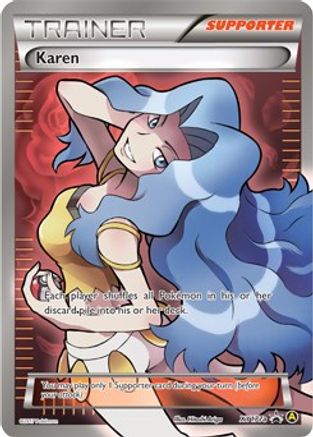 Karen (Full Art) (XY177a) Holofoil - Black Star Promos