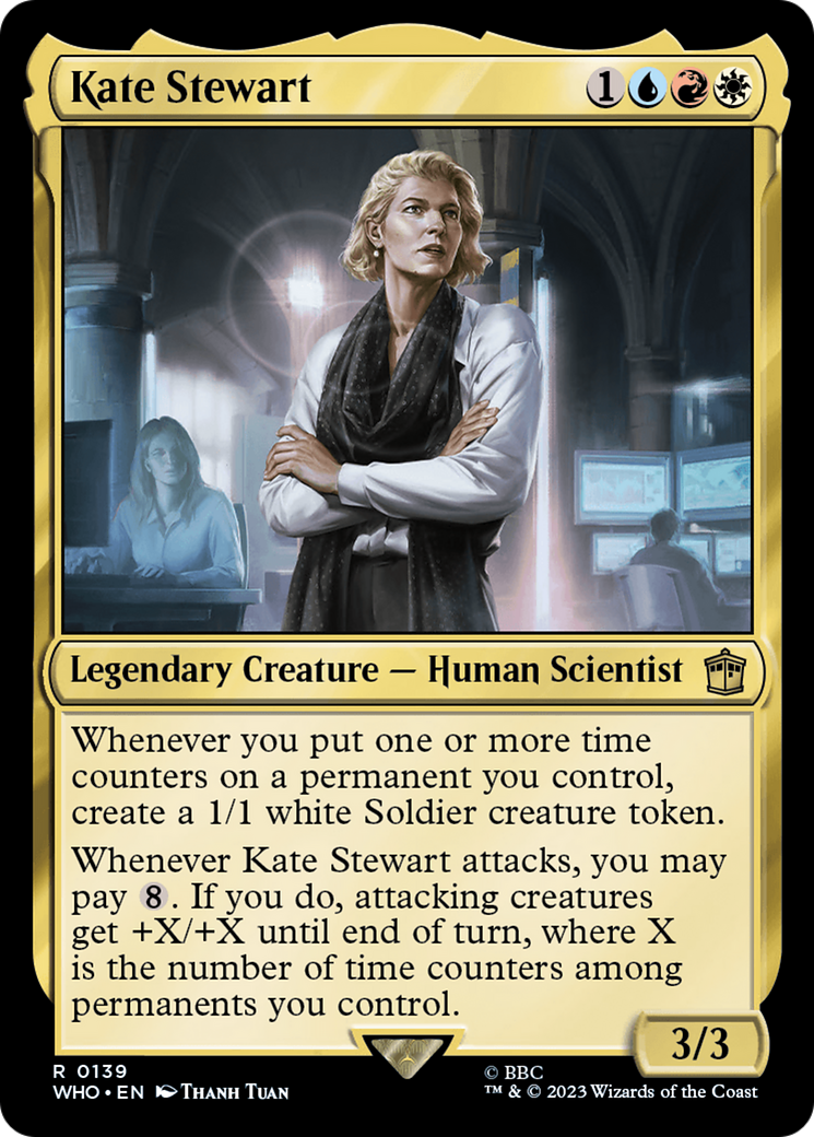 Kate Stewart (139) Foil - Doctor Who