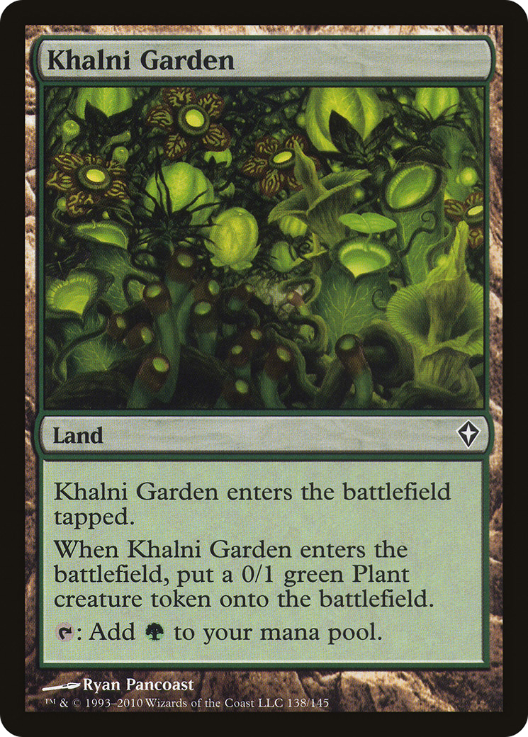 Khalni Garden (138) - Worldwake