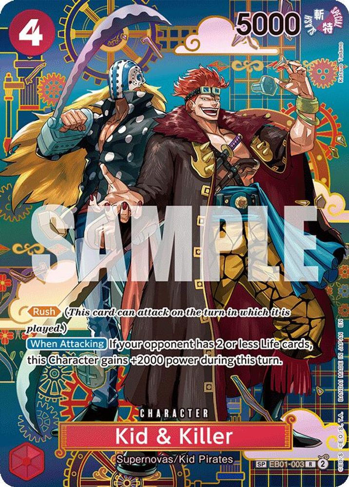 Kid & Killer (SP) (EB01-003) Foil