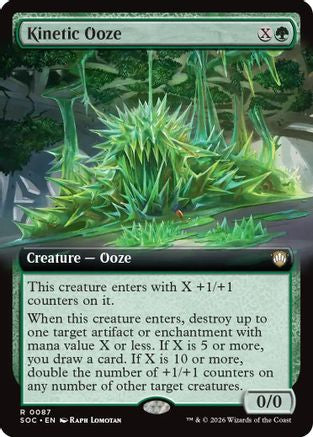 Kinetic Ooze (Extended Art) (087) - Commander: Secrets of Strixhaven