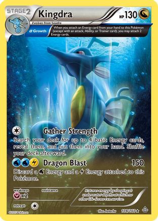 Kingdra (Alpha) (108) Holofoil - Primal Clash