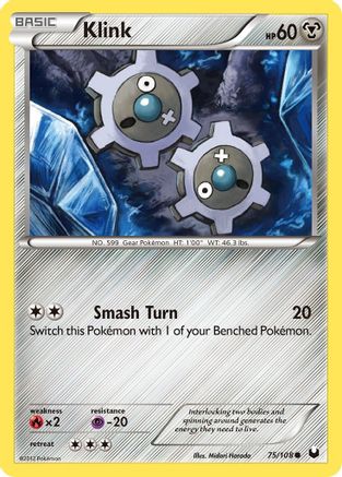 Klink (75) Reverse Holofoil - Dark Explorers