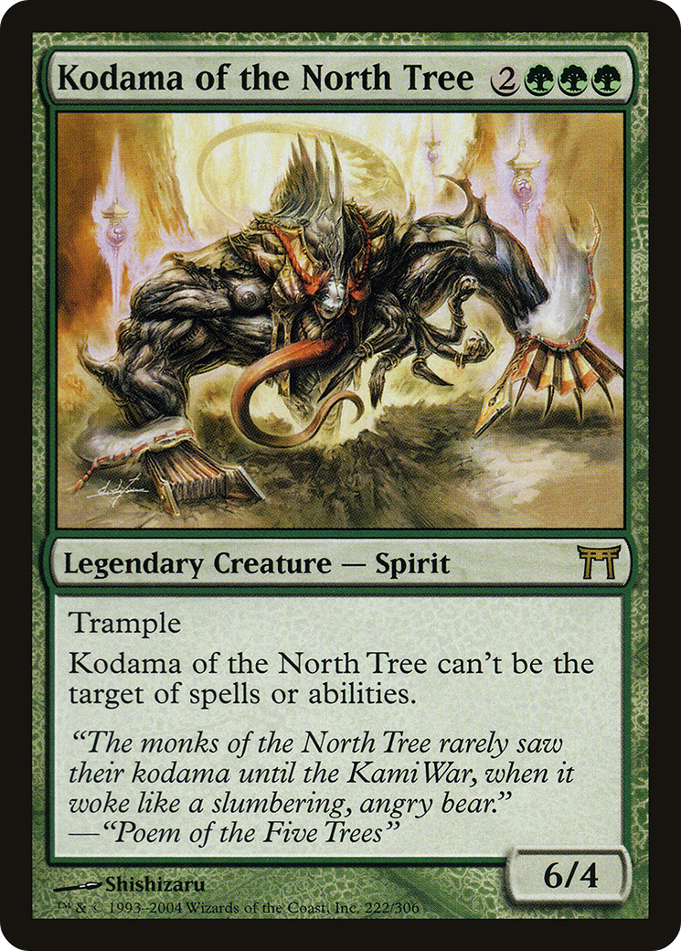 Kodama of the North Tree (222) Foil - Champions of Kamigawa