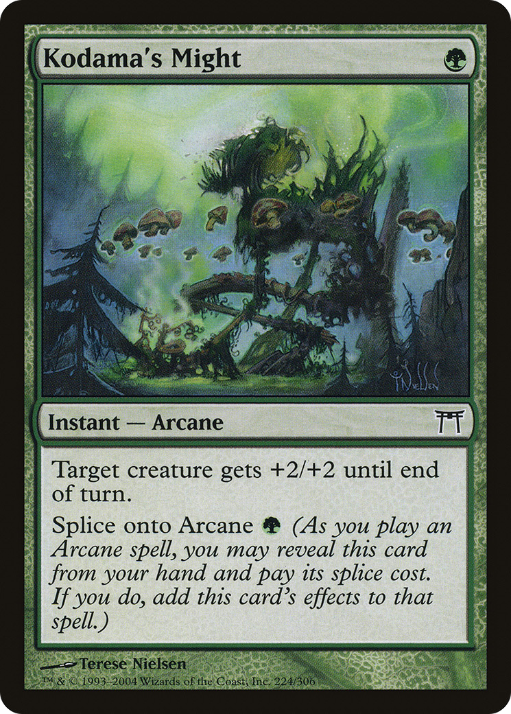 Kodama's Might (224) Foil - Champions of Kamigawa