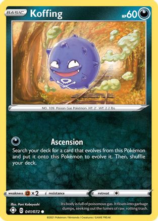 Koffing (41) - Shining Fates