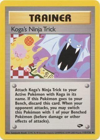 Koga's Ninja Trick (115) (Unlimited) - Gym Challenge