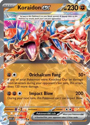 Koraidon ex (121) Holofoil - Ascended Heroes