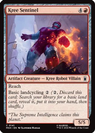Kree Sentinel (141) - Marvel Super Heroes